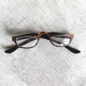 Vintage Brown Bausch & Lomb OG Reading Glasses